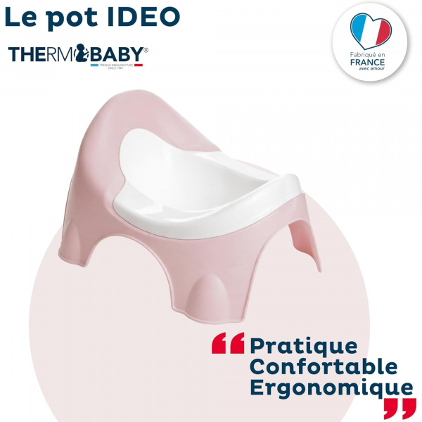 Pot d'apprentissage ideo rose câlin Thermobaby