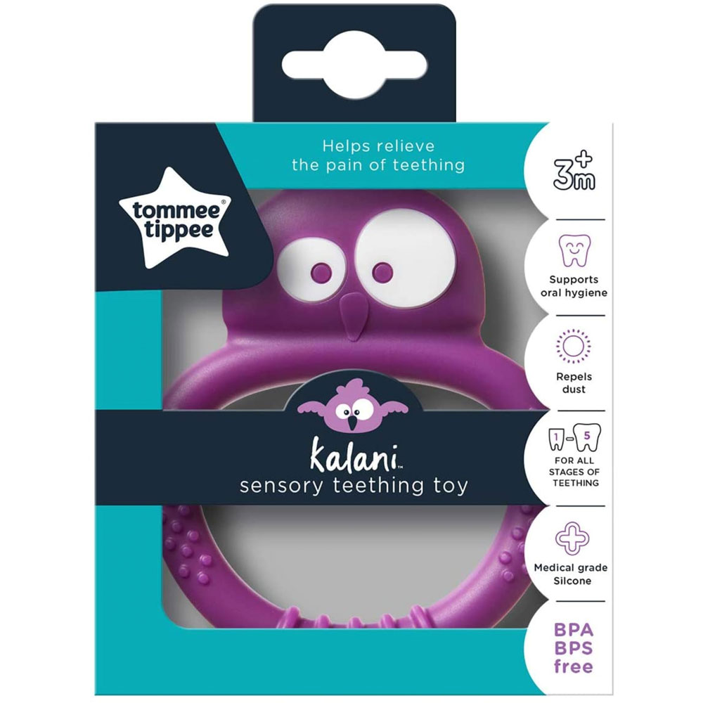 Tommee Tippee Closer to Nature Anneau de dentition Stage 1 BLEU