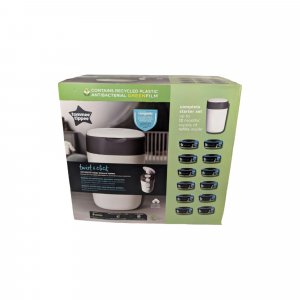 Les imparfaits - poubelle à couches twist & click + recharges par 12 Tommee tippee