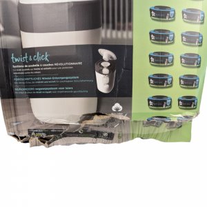 Les imparfaits - poubelle à couches twist & click + recharges par 12 Tommee tippee