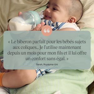 Coffret de naissance avec biberons anti-colique avancé Tommee tippee