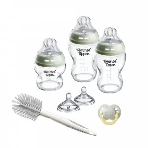 Coffret de naissance natural start biberons verre anti-colique bébé 150 et 260 ml Tommee tippee