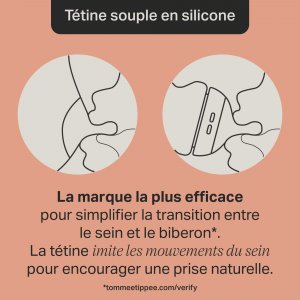 Biberon anti-colique natural start en verre 250ml Tommee tippee