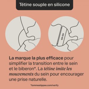 Lot de 2 biberons anti-colique natural start 260 ml Tommee tippee