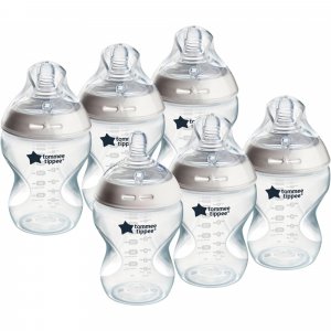 Lot de 6 biberons closer to nature 260ml Tommee tippee