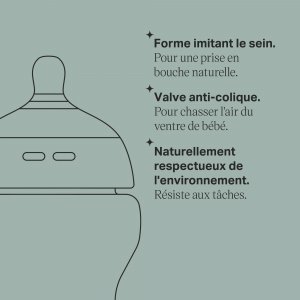 Biberon en verre 250ml Tommee tippee