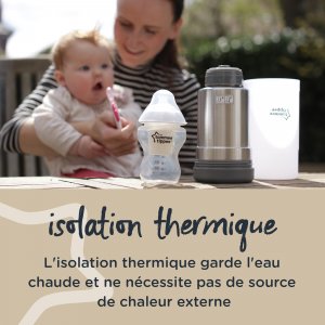Chauffe biberon et petits pots de voyage Tommee tippee