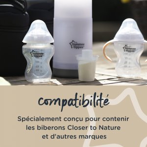 Chauffe biberon et petits pots de voyage Tommee tippee