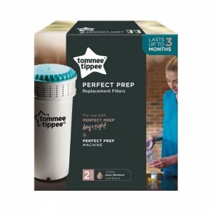 Lot de 2 filtres de rechange préparateur biberon perfect prep Tommee tippee