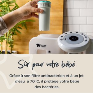 Système de préparation de biberons perfect prep blanc Tommee tippee