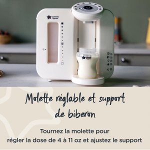 Système de préparation de biberons perfect prep blanc Tommee tippee