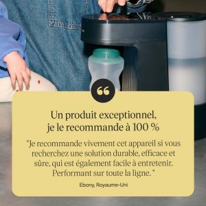 Préparateur de biberons perfect prep® noir Tommee tippee