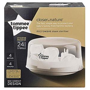 Stérilisateur micro-onde closer to nature Tommee tippee