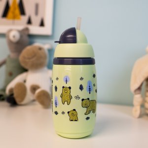 Tasse isotherme à paille 266ml 12m - rouge Tommee tippee