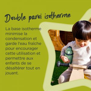 Tasse isotherme à paille 266ml 12m - rouge Tommee tippee