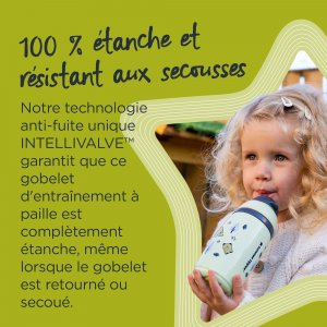 Tasse isotherme à paille 266ml 12m - rouge Tommee tippee