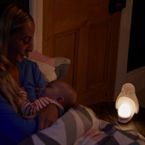 Veilleuse bébé grobrite pingouin 2-en-1 nomade Tommee tippee