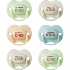 Lot de 6 sucettes closer to nature classique 0-6 mois Tommee tippee