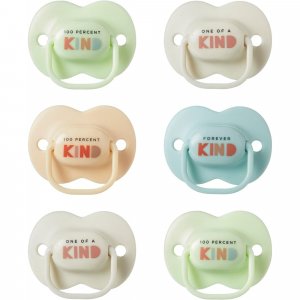 Lot de 6 sucettes closer to nature classique 6-18 mois Tommee tippee