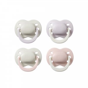 Lot de 4 sucettes bébé 0-2 mois silicone Tommee tippee