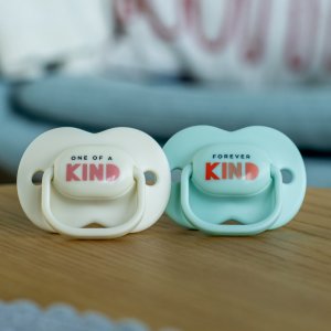 Lot de 2 sucettes anytime classique 0-6m Tommee tippee