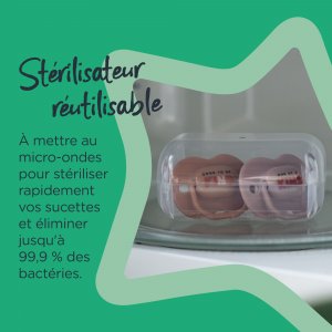 Lot de 2 sucettes anytime 18-36 mois Tommee tippee