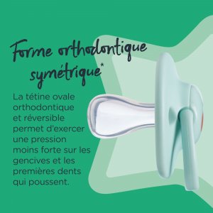 Lot de 2 sucettes anytime 18-36 mois Tommee tippee