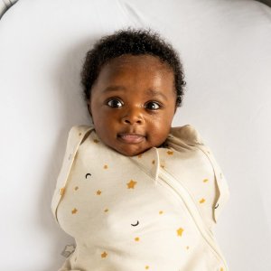 Gigoteuse d'emmaillotage mi saison 3-6 mois gris chiné Tommee tippee