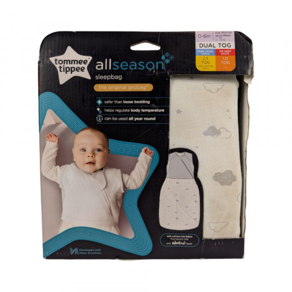 Les imparfaits - gigoteuse 2 en 1 multi saisons 0-6 mois Tommee tippee