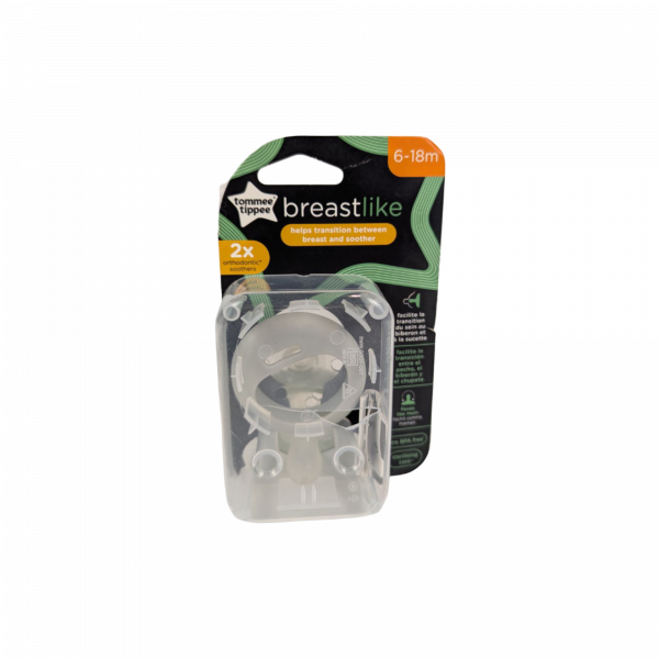 Les imparfaits - lot de 2 sucettes closer to nature forme naturelle 6-18 mois Tommee tippee