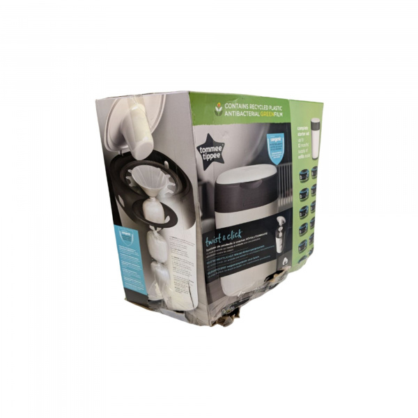 Les imparfaits - poubelle à couches twist & click + recharges par 12 Tommee tippee
