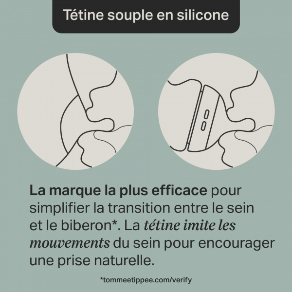 Coffret de naissance avec biberons anti-colique avancé Tommee tippee