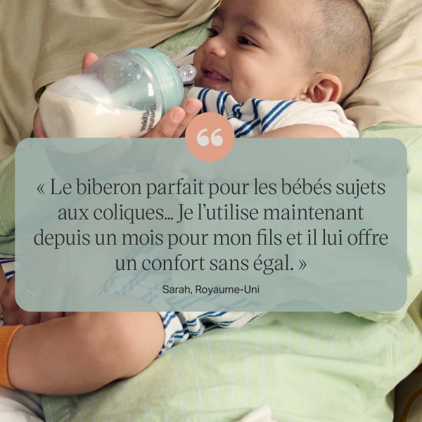 Coffret de naissance avec biberons anti-colique avancé Tommee tippee