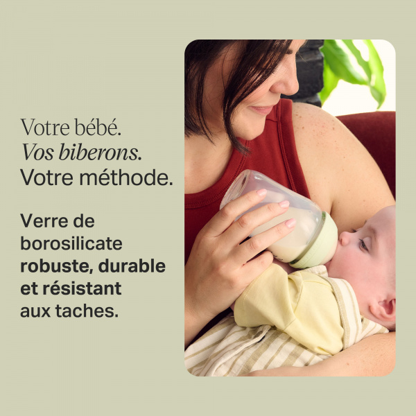 Biberon anti-colique natural start en verre 150ml Tommee tippee