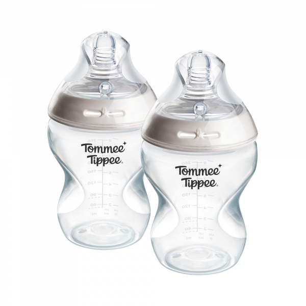 Lot de 2 biberons anti-colique natural start 260 ml Tommee tippee