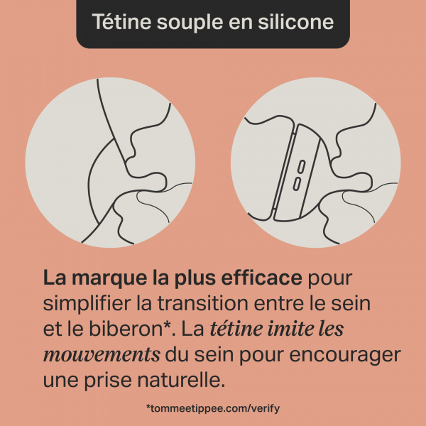 Ot de 2 biberons anti-colique natural start 340 ml Tommee tippee