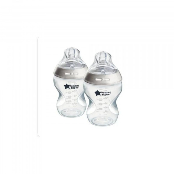 Lot de 2 biberons closer to nature 260ml Tommee tippee