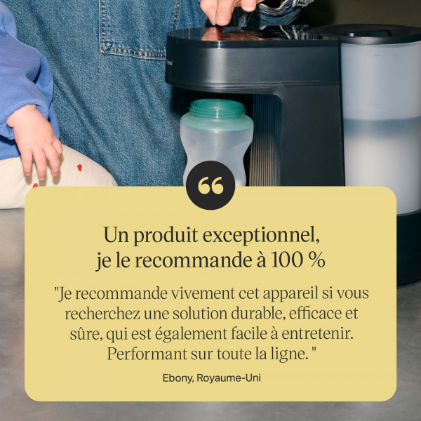 Préparateur de biberons perfect prep® noir Tommee tippee