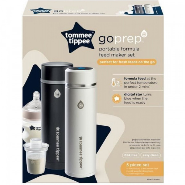 Préparateur de biberons nomade goprep Tommee tippee
