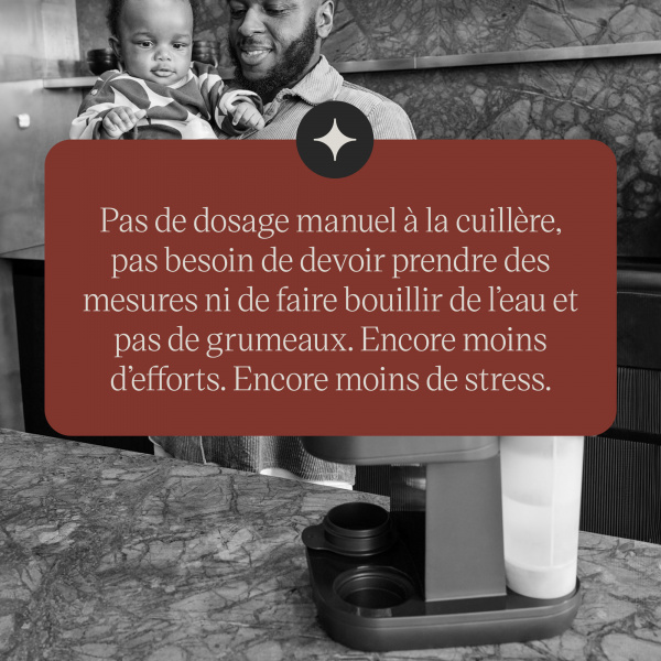 Préparateur de biberons perfect prep pro + 2 biberons advanced anti-colique 260 ml offerts Tommee tippee