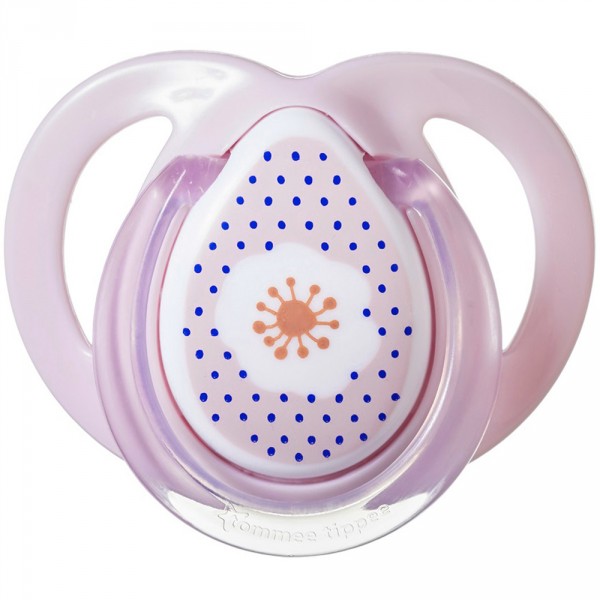 Sans BPA 0-6 mois T/étine R/éversible Rose Tommee Tippee Sucette Little London