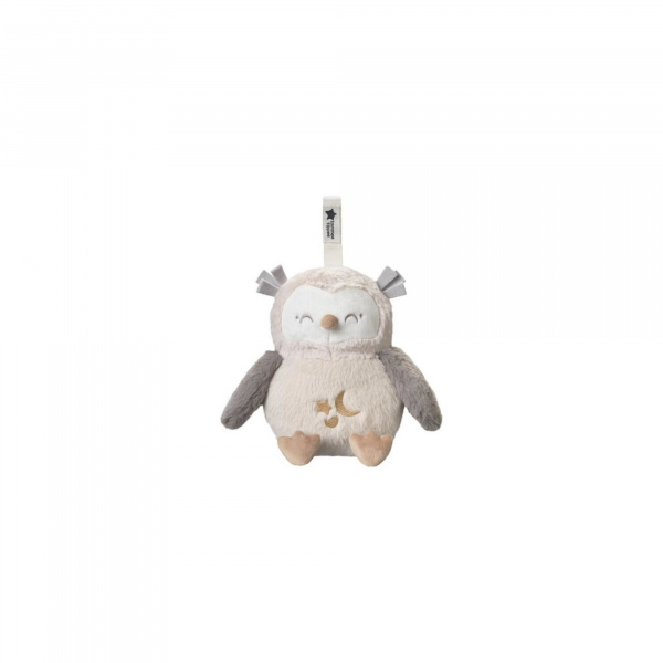 Peluche d'aide au sommeil rechargeable grofriend - ollie la chouette Tommee tippee