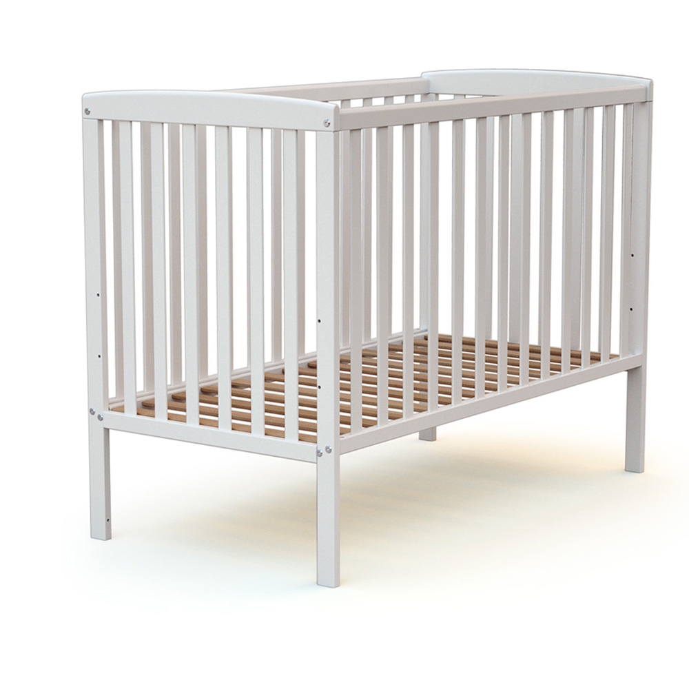 Lit Bebe 60x1 Confort Blanc De At4 Sur Allobebe