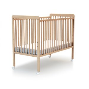 Lit enfant essentiel 60x120 cm hêtre avec matelas At4