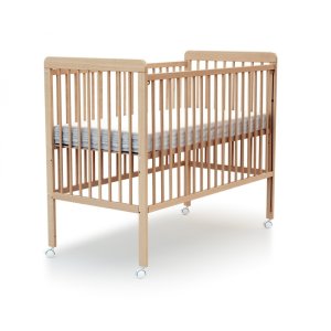 Lit enfant essentiel 60x120 cm hêtre avec matelas At4
