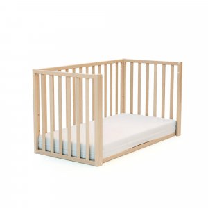 Lit bébé 60x120 hêtre verni At4