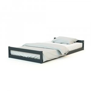 Lit évolutif confort 70x140cm graphite At4