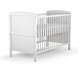 Lit bébé évolutif 60 x 120 cm essentiel blanc At4
