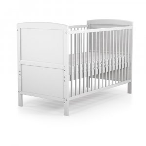 Lit bébé évolutif 60 x 120 cm essentiel blanc At4