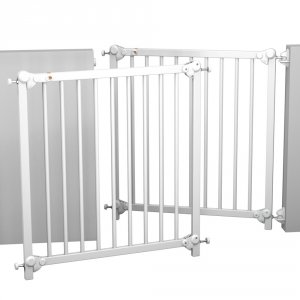 Barrière de sécurité 75-82 cm blanc